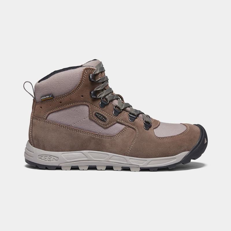 Keen Westward Waterproof Mid - Kadın Trekking Bot - Kahverengi/Lavanta - Türkiye (459802XPQ)